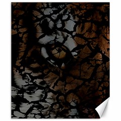 Earth Texture Tiger Shades Canvas 20  X 24  