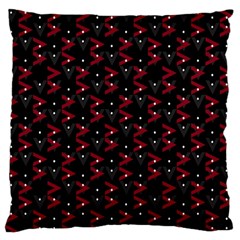 Intricate Polygons Pattern Large Flano Cushion Case (two Sides) by dflcprints