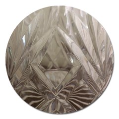 Cut Crystal Magnet 5  (Round)