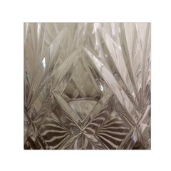 Cut Crystal Small Satin Scarf (Square)