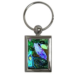 Lilac And Lillies 1 Key Chains (rectangle)  by bestdesignintheworld