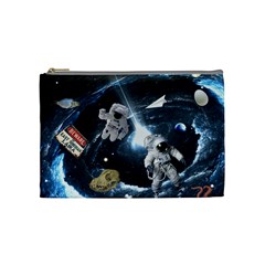 We Found Laika Cosmetic Bag (medium)  by Valentinaart