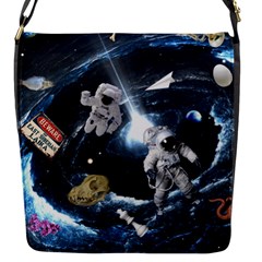 We Found Laika Flap Messenger Bag (s) by Valentinaart