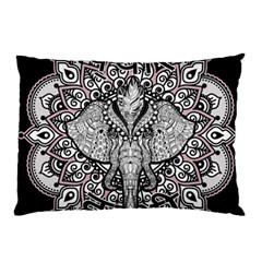 Ornate Hindu Elephant  Pillow Case (two Sides)