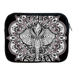 Ornate Hindu Elephant  Apple Ipad 2/3/4 Zipper Cases by Valentinaart