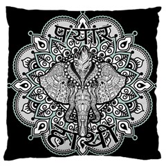 Ornate Hindu Elephant  Standard Flano Cushion Case (one Side) by Valentinaart