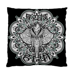 Ornate Hindu Elephant  Standard Cushion Case (one Side) by Valentinaart