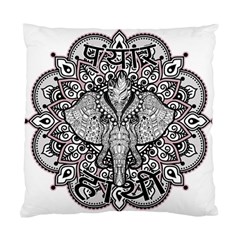 Ornate Hindu Elephant  Standard Cushion Case (two Sides) by Valentinaart