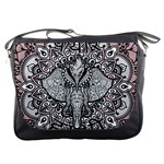 Ornate Hindu Elephant  Messenger Bags Front