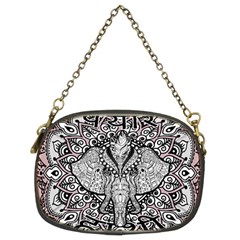 Ornate Hindu Elephant  Chain Purses (two Sides)  by Valentinaart