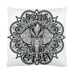 Ornate Hindu Elephant  Standard Cushion Case (one Side) by Valentinaart