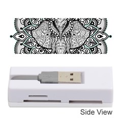 Ornate Hindu Elephant  Memory Card Reader (stick)  by Valentinaart