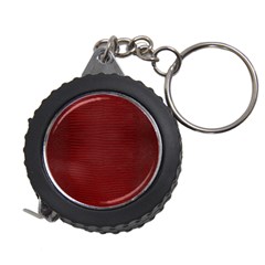 Red Lizard Leather Print Measuring Tape