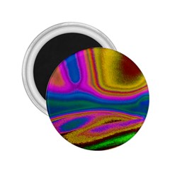 Colorful Waves 2 25  Magnets by LoolyElzayat