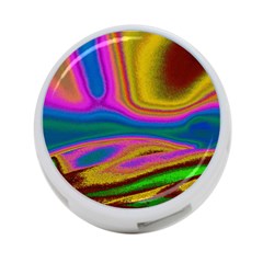 Colorful Waves 4-port Usb Hub (two Sides)  by LoolyElzayat