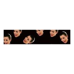Crying Kim Kardashian Velvet Scrunchie by Valentinaart