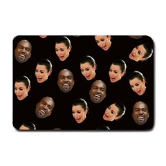 Crying Kim Kardashian Small Doormat  by Valentinaart