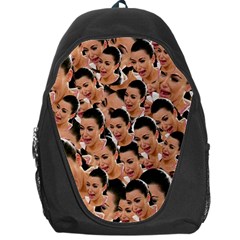 Crying Kim Kardashian Backpack Bag by Valentinaart