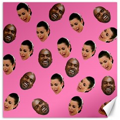 Crying Kim Kardashian Canvas 20  X 20   by Valentinaart