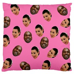 Crying Kim Kardashian Standard Flano Cushion Case (two Sides) by Valentinaart