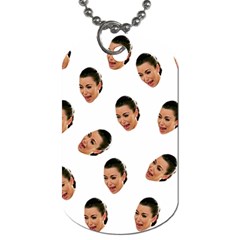 Crying Kim Kardashian Dog Tag (two Sides) by Valentinaart