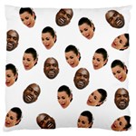 Crying Kim Kardashian Standard Flano Cushion Case (Two Sides) Back