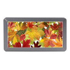 Autumn Fall Leaves Memory Card Reader (mini) by LoolyElzayat