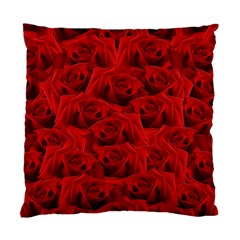 Romantic Red Rose Standard Cushion Case (two Sides) by LoolyElzayat