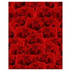 Romantic Red Rose Drawstring Bag (small) by LoolyElzayat