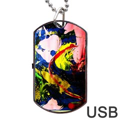 Global Warming 2 Dog Tag Usb Flash (two Sides) by bestdesignintheworld