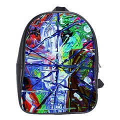 Depression 7 School Bag (large) by bestdesignintheworld