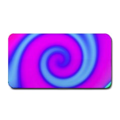 Swirl Pink Turquoise Abstract Medium Bar Mats