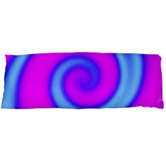 Swirl Pink Turquoise Abstract Body Pillow Case (Dakimakura)