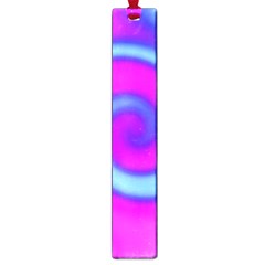 Swirl Pink Turquoise Abstract Large Book Marks