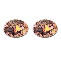 Spring Flowers Cufflinks (oval) by DeneWestUK