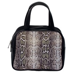 Snake Skin Classic Handbags (One Side)