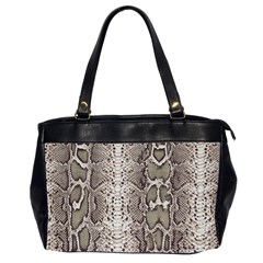 Snake Skin Office Handbags (2 Sides) 