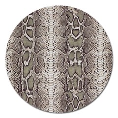 Snake Skin Magnet 5  (Round)