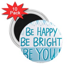 Motivation Positive Inspirational 2 25  Magnets (10 Pack)  by Sapixe