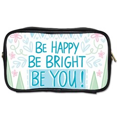 Motivation Positive Inspirational Toiletries Bags 2-side by Sapixe