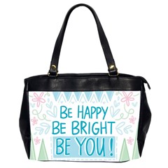 Motivation Positive Inspirational Office Handbags (2 Sides)  by Sapixe