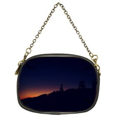 Nature Night Colorful Landscape Chain Purses (one Side) 