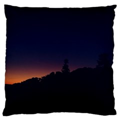 Nature Night Colorful Landscape Large Cushion Case (two Sides) by Sapixe