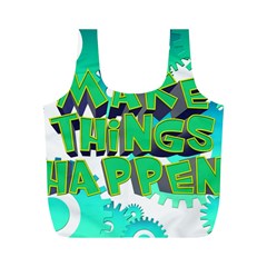 Gears Gear Interaction Act Do Full Print Recycle Bags (m)  by Sapixe