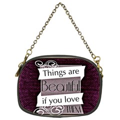 Beautiful Things Encourage Chain Purses (one Side)  by Sapixe