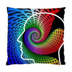 Head Spiral Self Confidence Standard Cushion Case (one Side)