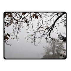 Tree Nature Landscape Double Sided Fleece Blanket (small) 