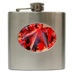 Wine Partner Wild Vine Leaves Plant Hip Flask (6 oz)