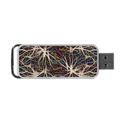 Mental Human Experience Mindset Portable Usb Flash (two Sides)