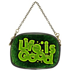 Motivation Live Courage Enjoy Life Chain Purses (one Side) 